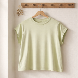 Camiseta verde agua